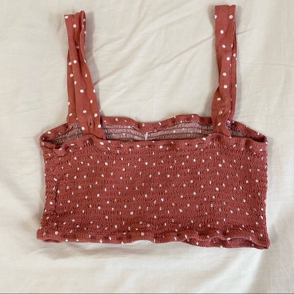 Polka Dot Crop Top - Picture 3 of 3